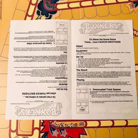 Vtg 1978 This Game  is Bonkers Game by Milton Bradley Complete - Picture 15 of 16